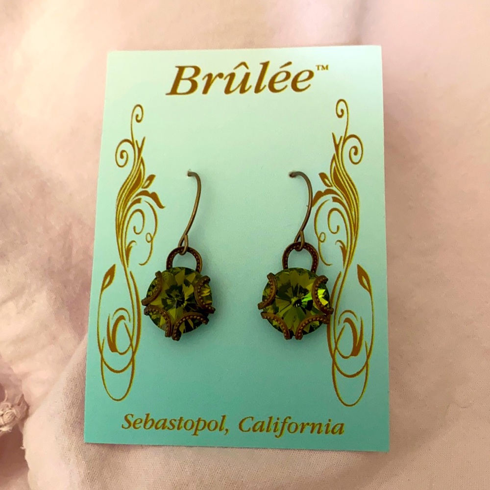 Maria Stashak Swarovski Crystal Earrings